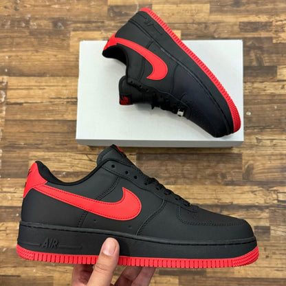 Nike Air Force 1 "Black and Red"