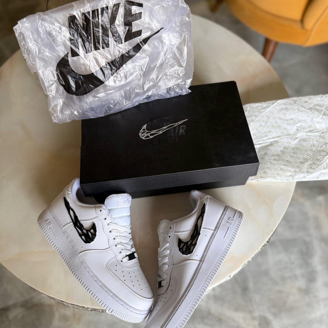 Nike Air Force 1 Liquid Metal Swoosh