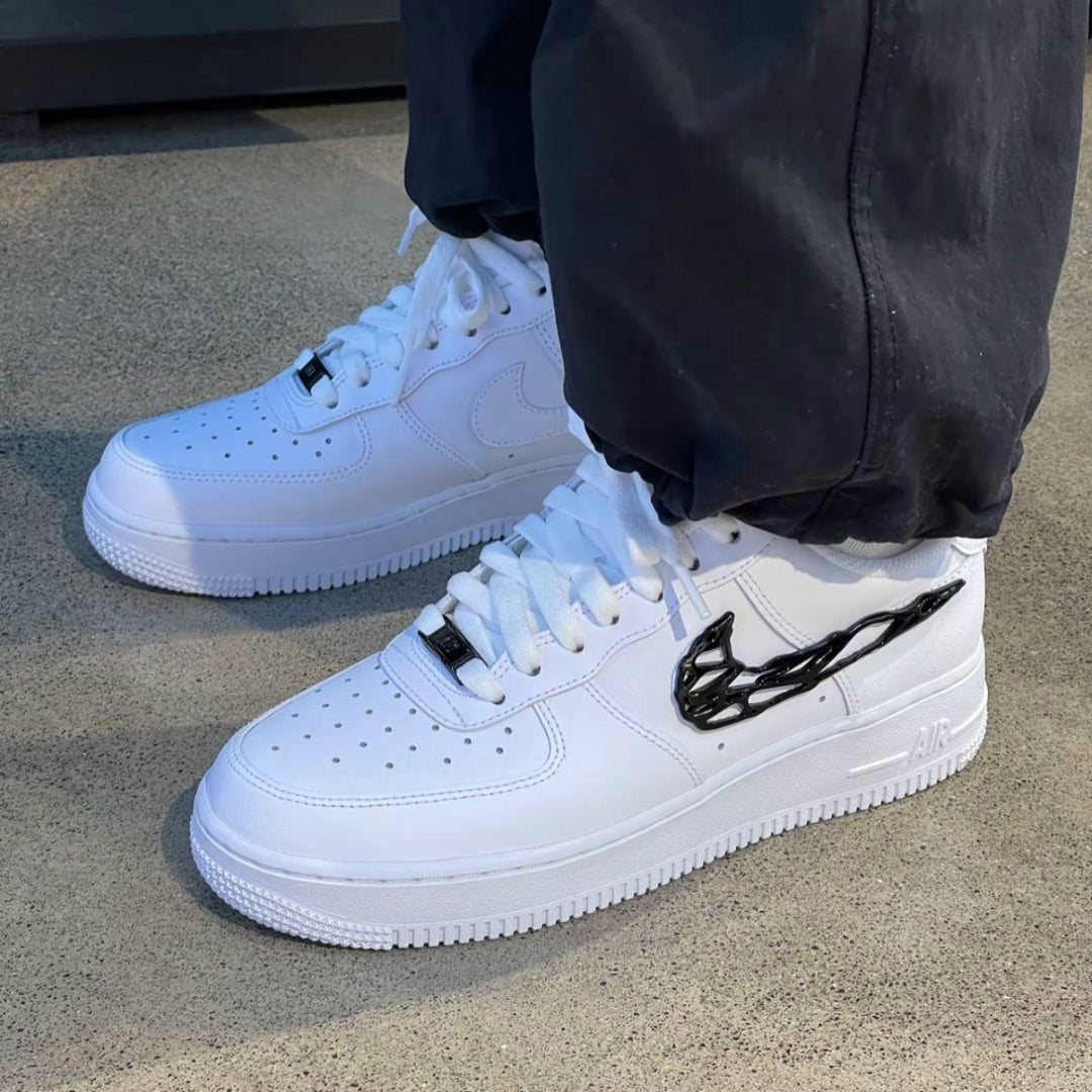 Nike Air Force 1 Liquid Metal Swoosh